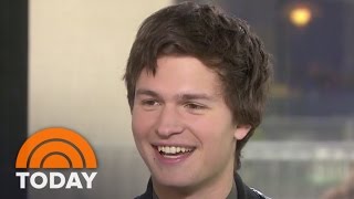 Ansel Elgort Jokes About Kissing Shailene Woodley  TODAY [upl. by Ahsiekar]