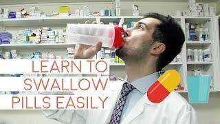 How To Swallow Tablets Easily  Best Easy Way Technique To Swallow Capsules  Difficulty Swallowing [upl. by Eimaral396]