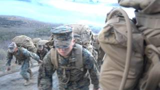 Marine Corps Hike on Camp Pendleton 4K [upl. by Ainar]