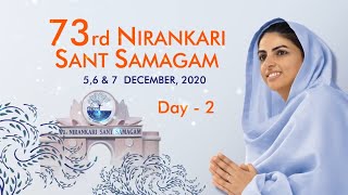 73 Nirankari Sant Samagam  Second Day  December 6  Universal Brotherhood  Sant Nirankari Mission [upl. by Llenwad]