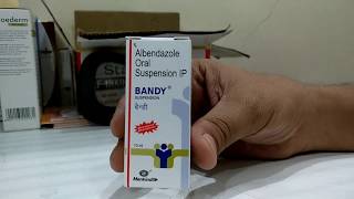 How to use Albendazole bandy syrup in children [upl. by Carbrey]