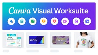 Introducing The Visual Worksuite  Canva [upl. by Atnoved]