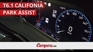 VW T61 California Options PARK ASSIST [upl. by Ahsinrat289]