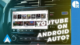 How to Watch YouTube in Your Car with Android Auto and AAAD [upl. by Aicelet889]