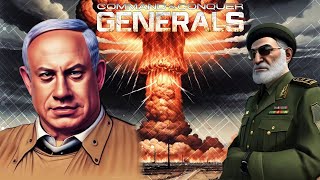 IRAN vs ISRAEL  Command and Conquer Generals Modern Warfare [upl. by Biancha625]