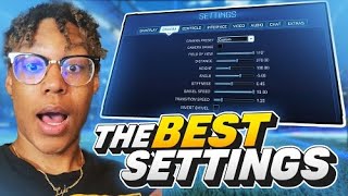 BEST PRO SETTINGS IN ROCKET LEAGUE 2021 [upl. by Aihcropal]