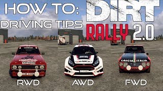 How To Dirt Rally 20 Driving TipsTechniques [upl. by Ttirrem]