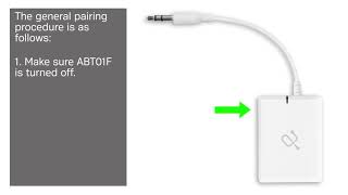 Alurateks Universal Bluetooth Audio Transmitter Pairing  FAQ [upl. by Hammerskjold]