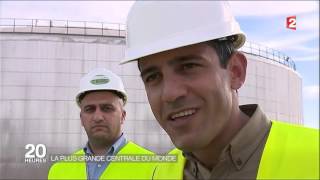 Reportage JT France2 Inauguration centrale solaire Noor1 a Ouarzazate Maroc [upl. by Honorine]