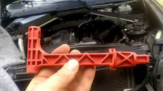 BMW X5 STARTER REPLACEMENTMUST SEE [upl. by Aivek640]