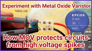 What Is A Metal Oxide Varistor  How MOV Protects Circuits From Voltage Spikes [upl. by Igig]