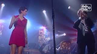 Simona Molinari  Canto anche se sono stonata 2013 a RadioItaliaLive [upl. by Ydnerb]