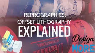 Offset Lithography EXPLAINED Process  advantages [upl. by Raye]