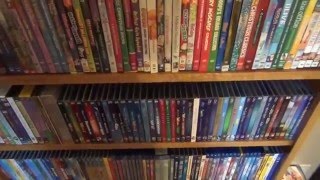 My Entire Movie Collection  May 2016 Update with BluRay DVD VHS etc [upl. by Crifasi]