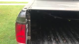 How to fix a rip in your soft vinyl truck bed cover [upl. by Anelrihs]