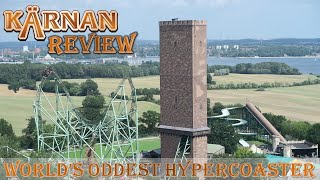 Schwur des Karnan Review Hansa Park Gerstlauer Infinity Coaster  Worlds Oddest Hypercoaster [upl. by Sivam709]