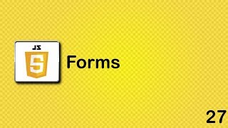 JavaScript beginner tutorial 27  forms [upl. by Mika]