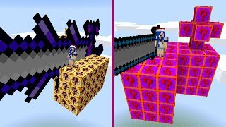 ILHA INCA vs ILHA GLITER  ILHA LUCKY BLOCK MINECRAFT [upl. by Richey246]