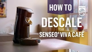 How to descale your Senseo® Viva Café©  Philips  HD7825 [upl. by Bobbette132]