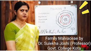 Family  Malvaceae by Dr Sulekha Joshi [upl. by Wilhelmine]