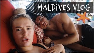 MALDIVES VLOG THE BEST HOLIDAY OF MY LIFE PT 1 [upl. by Lilly]