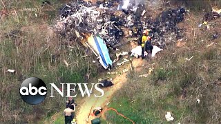 Investigation into helicopter crash that killed Kobe Bryant  WNT [upl. by Brosy]