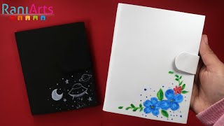 HAZ TUS PROPIAS LIBRETAS BULLET JOURNAL SKETCHBOOKS  FÁCIL  DIY [upl. by Broucek]