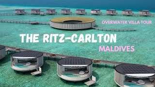 The RitzCarlton Maldives  Overwater Villa TOUR [upl. by Doraj995]