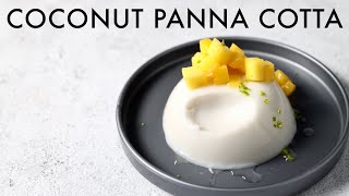 COCONUT PANNA COTTA [upl. by Joya]