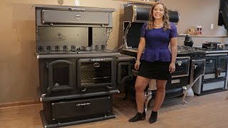 Wood Cook Stove Comparison Elmira Fireview Vs JA Roby Chief [upl. by Anilek847]