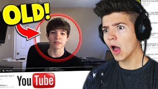 REACTING TO OLD VIDEOS cringe warning PrestonPlayz amp TBNRfrags [upl. by Ainollopa]