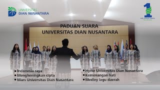 Mengheningkan Cipta  Paduan Suara Universitas Dian Nusantara [upl. by Brathwaite121]