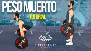 PESO MUERTO TÉCNICA CORRECTA TUTORIAL [upl. by Bunder]