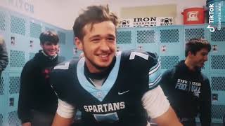 Caden Woodall American football Eenie Meenie  Justin Bieber TikTok [upl. by Oringa]