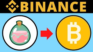 How To Convert SLP To BTC On Binance [upl. by Enyaz]