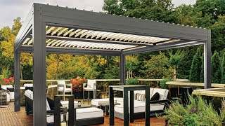 Aluminum Pergola Commercial [upl. by Notsahc]