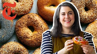 Claire Saffitz Makes Homemade Bagels  NYT Cooking [upl. by Nrek]