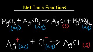 Net Ionic Equation Worksheet and Answers [upl. by Oralla]