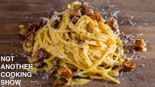 PERFECT SPAGHETTI CARBONARAthe easy way [upl. by Nicoline]