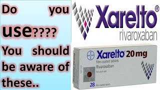 Side Effects Of Xarelto [upl. by Tristram270]