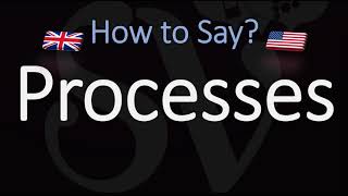 How to Pronounce Processes CORRECTLY Meaning amp Pronunciation [upl. by Nydia650]