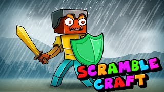 Minecraft  FIGHTING FOR CRAFTING RECIPES Scramble Craft [upl. by Yevi]