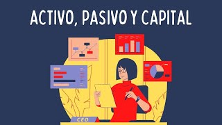 Activo pasivo y capital Contabilidad básica [upl. by Nnaeirrac]