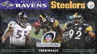 A Star is Born During An Epic Rivalry Ravens vs Steelers 2010 AFC DIV  NFL Vault Highlights [upl. by Aynekal]