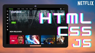 Create a Movie Website in 90 min HTML amp CSS amp Javascript [upl. by Elocyn813]