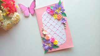 Beautiful Handmade Birthday card idea  DIY Greeting Pop up Cards for Birthday [upl. by Yssej]