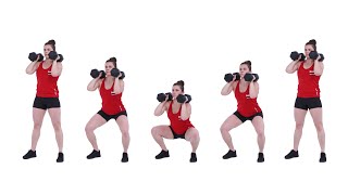 The Dumbbell Front Squat [upl. by Yodlem]