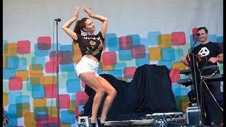 Dragonette  Hello  I get around  LIVE  Richmond World Festival 2017  Minoru Park [upl. by Macintosh]