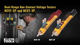 DualRange NonContact Voltage Testers NCVT2P and NCVT3P [upl. by Emmerich]