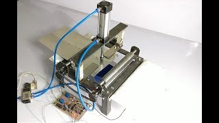 Air Powered Pneumatic Punching Machine [upl. by Anelat]